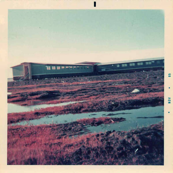 Dormitory wing at the new lab - late summer 1969